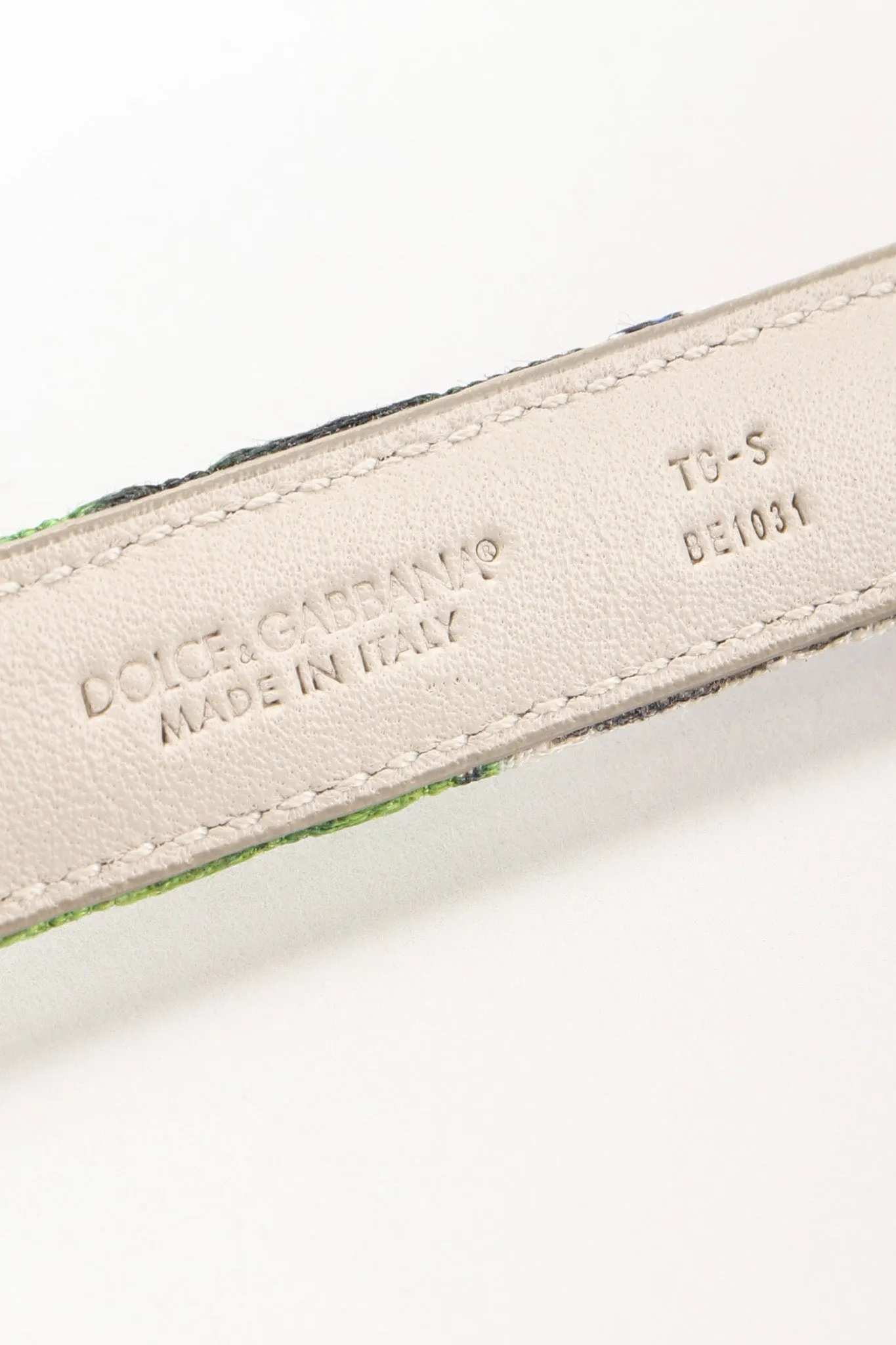 Something Blue Skinny Stone Belt