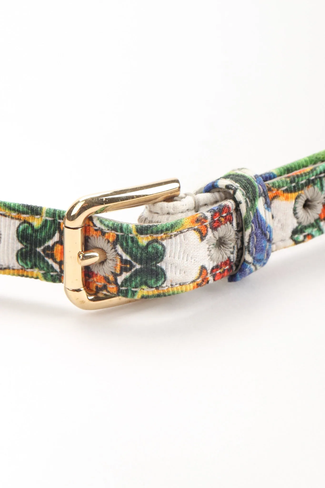 Something Blue Skinny Stone Belt