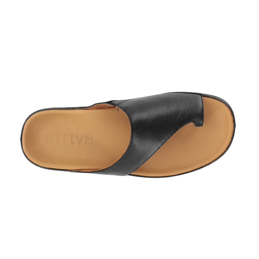 Strive Capri Black Sandals