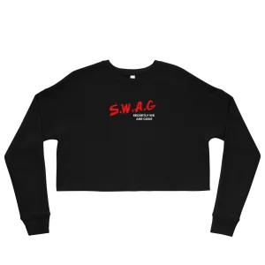 SWAG D Crop Sweatshirt