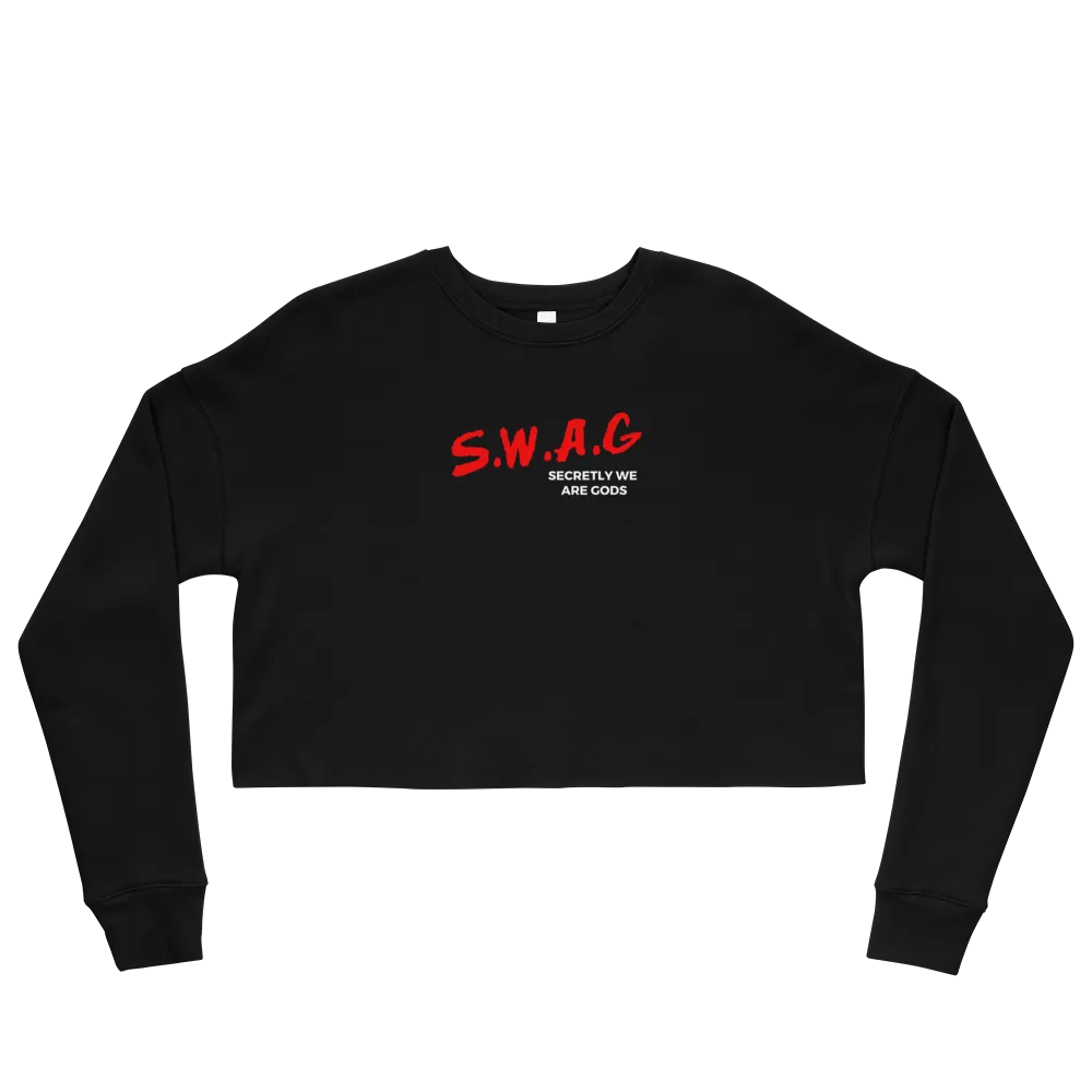 SWAG D Crop Sweatshirt