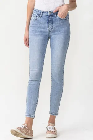 Talia Lovervet High Rise Crop Skinny Jeans