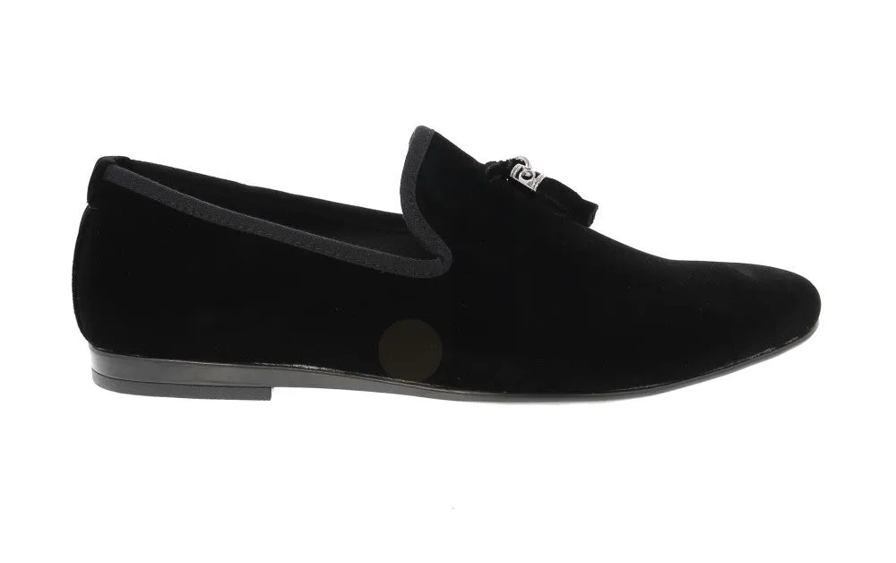 Tassel Suede Loafers