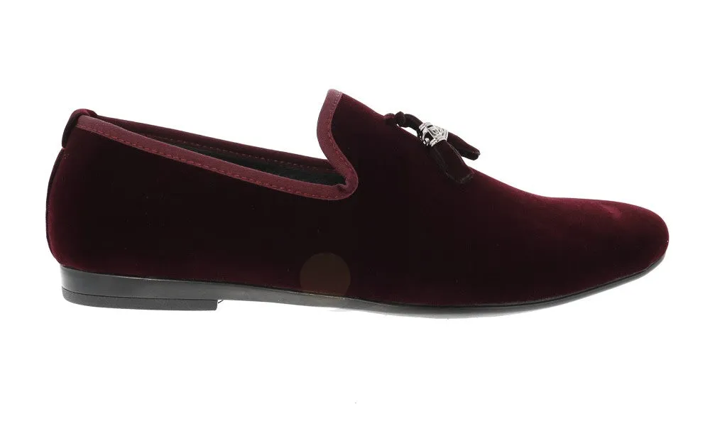 Tassel Suede Loafers