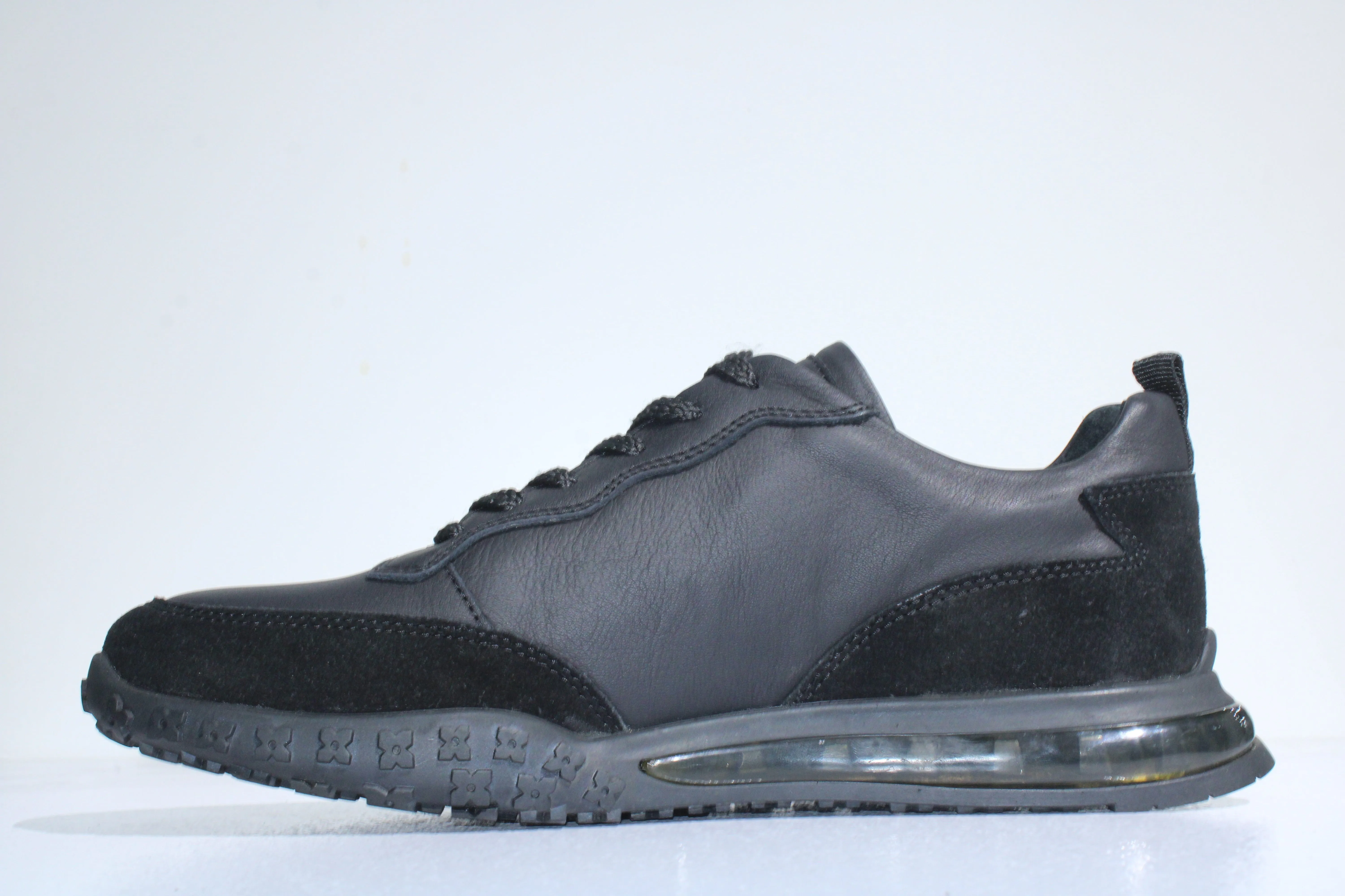 The Marcomen Casual Leather Shoes black