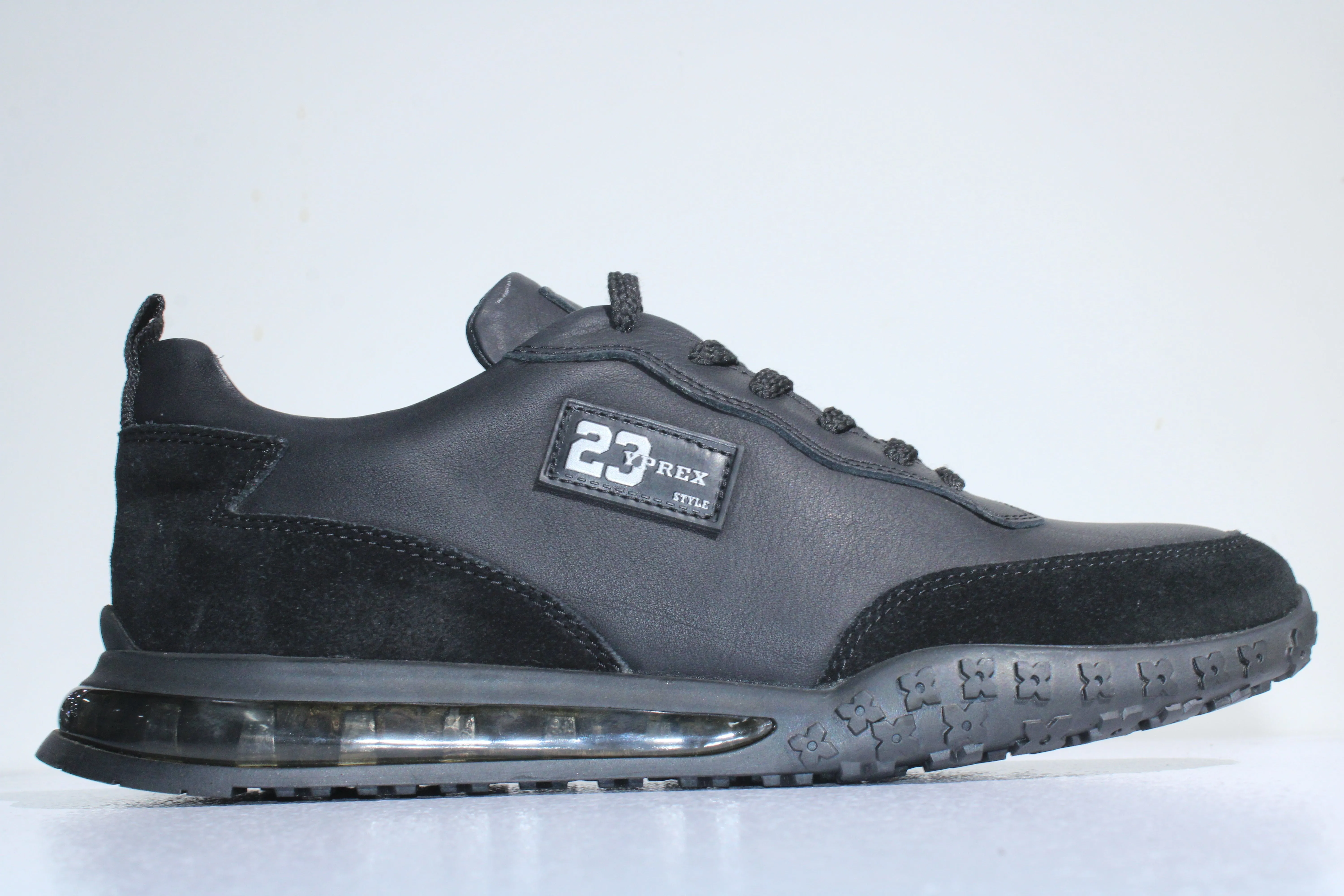 The Marcomen Casual Leather Shoes black