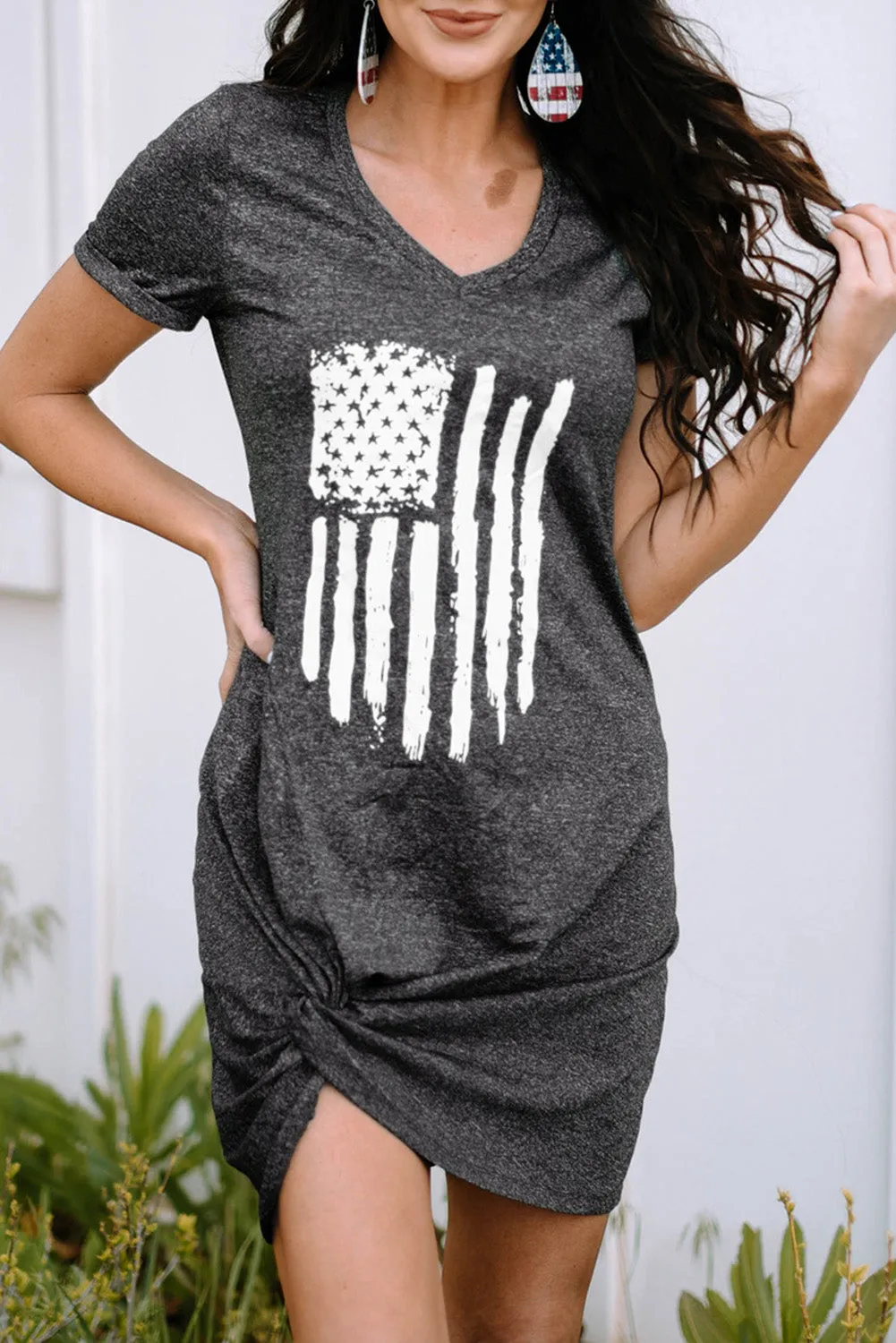 The Triblend Side Knot Dress