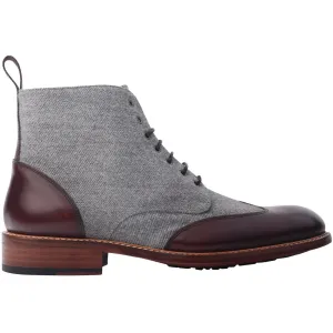 The Winged Kelce Boot in Vino Tinto