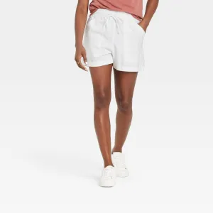 Universal Thread Women's Mid-Rise Tie Waist Utility Shorts