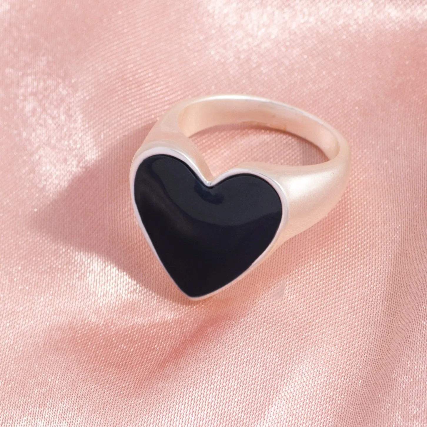 Various Heart Shape and Colorful Rings