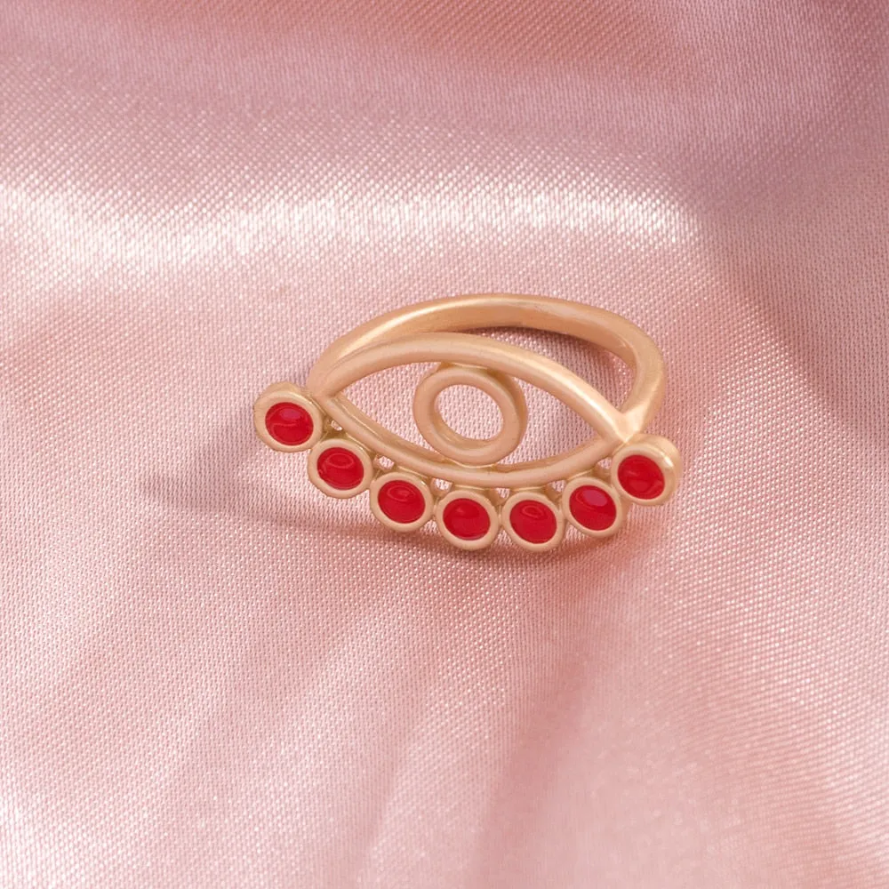 Various Heart Shape and Colorful Rings