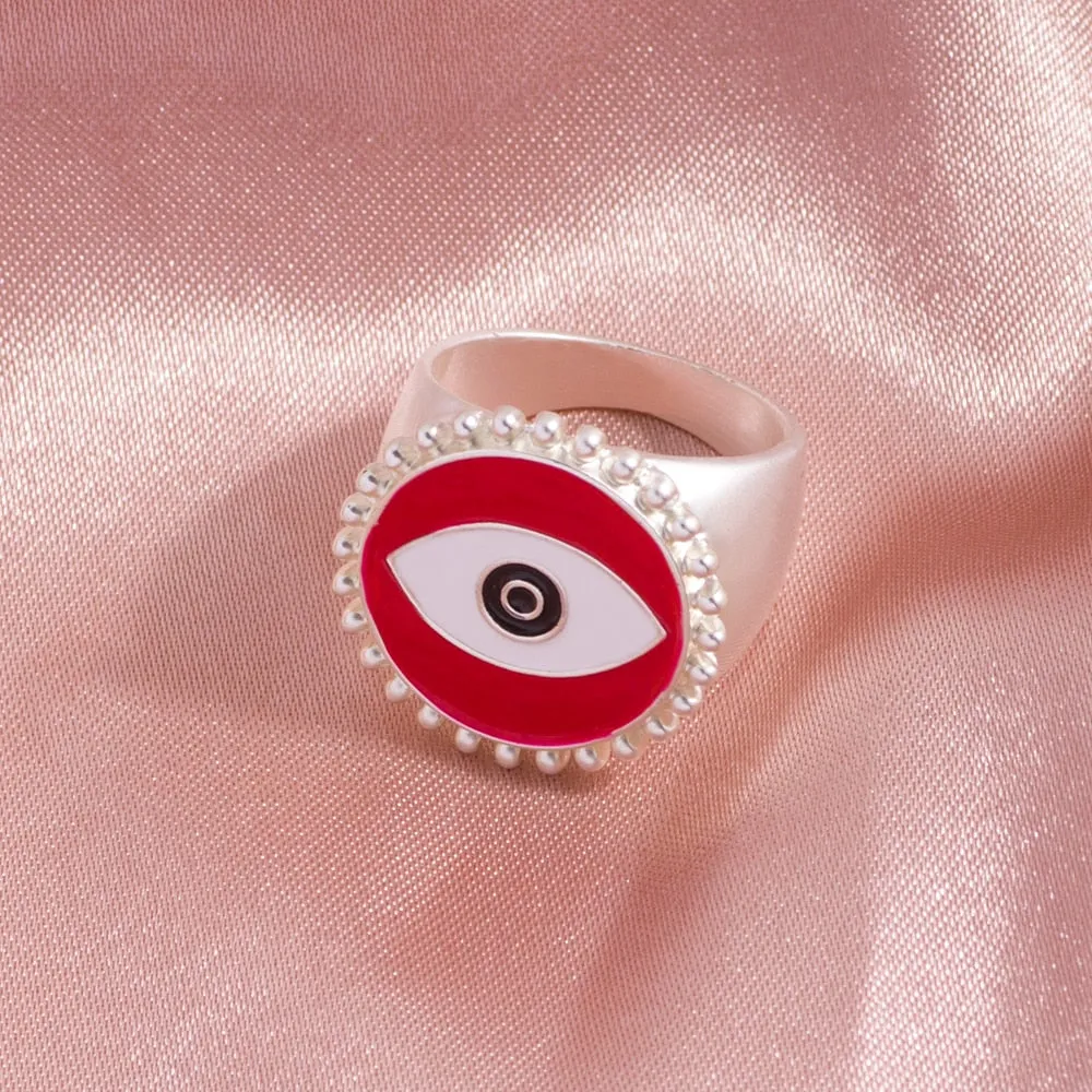Various Heart Shape and Colorful Rings