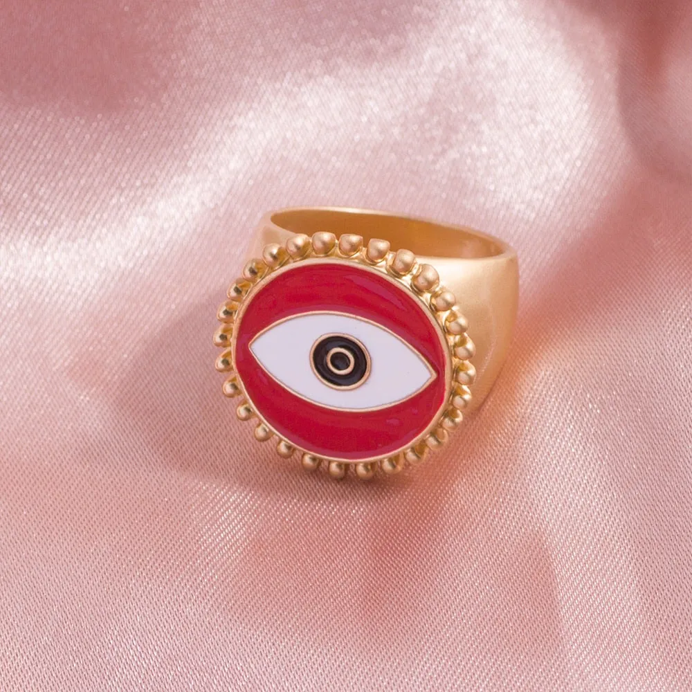 Various Heart Shape and Colorful Rings