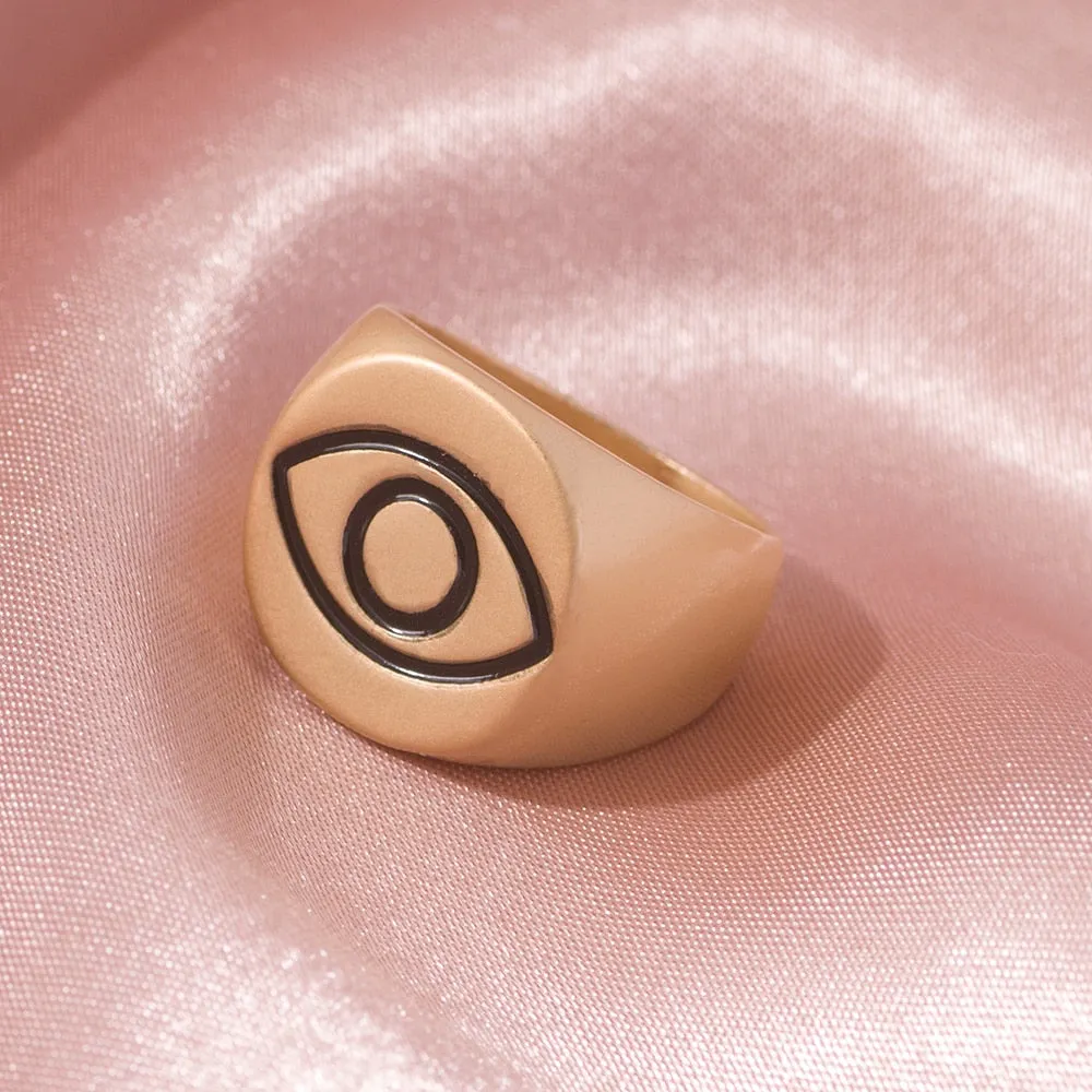 Various Heart Shape and Colorful Rings