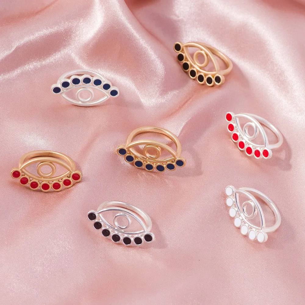 Various Heart Shape and Colorful Rings