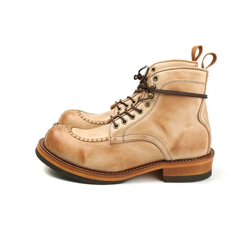 Vintage British Men Casual Shoes
