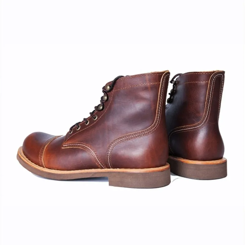 Vintage Handmade Men Casual Shoes