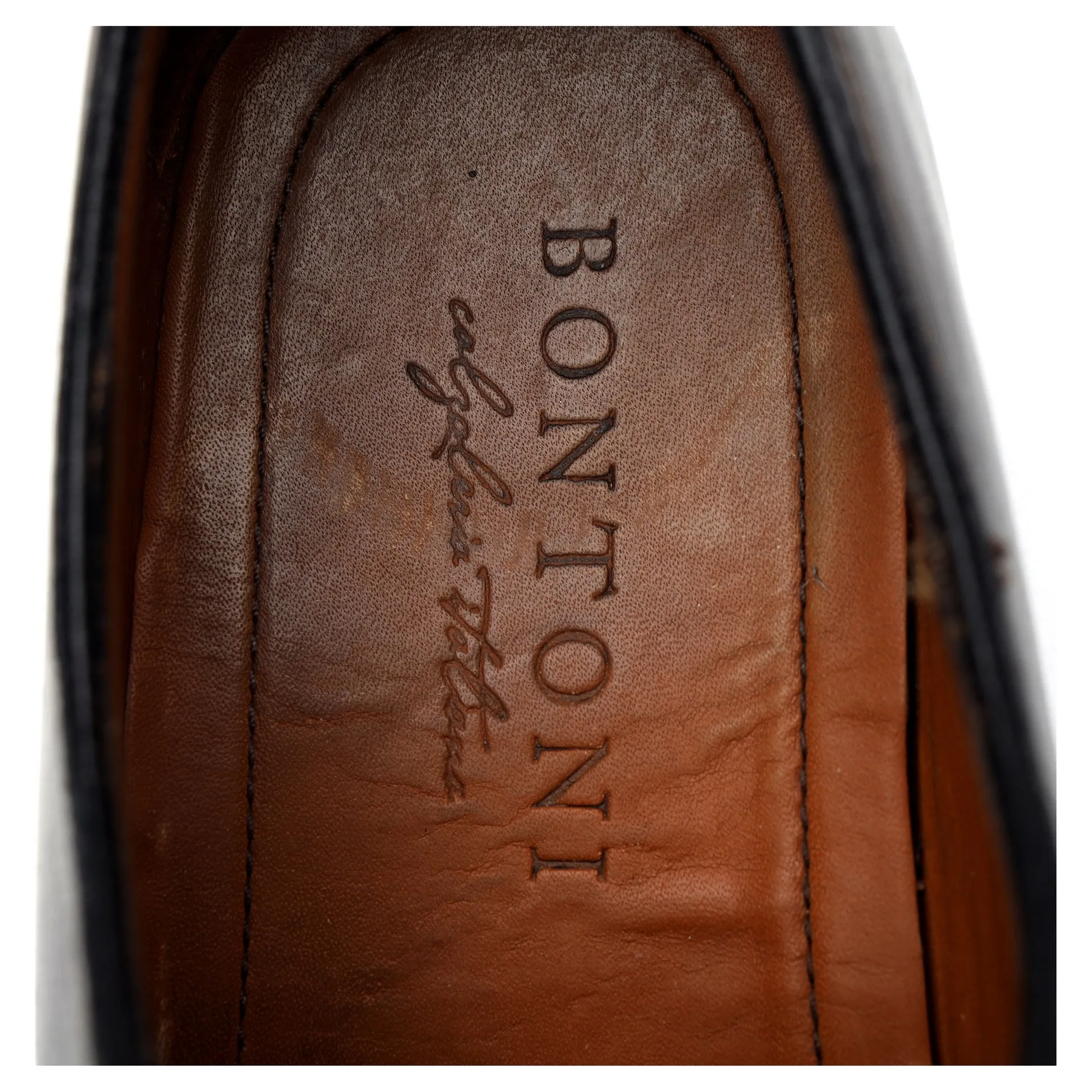 'Vittorio II' Grey Museum Leather Wholecut Oxford UK 9 EU 43