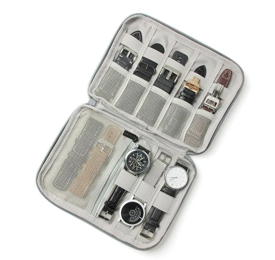 Watch Band Box Storage Bag