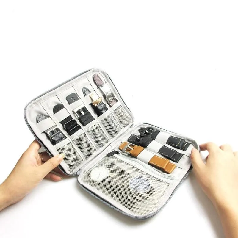 Watch Band Box Storage Bag