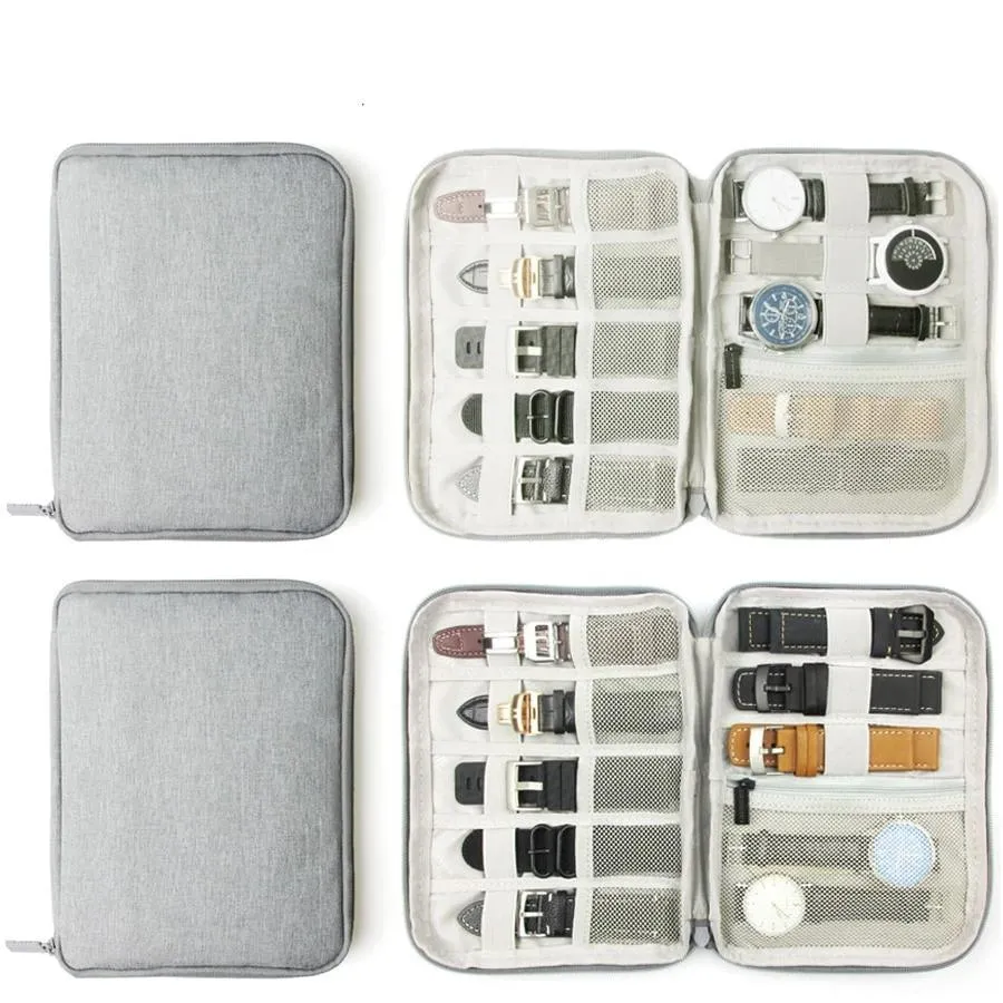 Watch Band Box Storage Bag