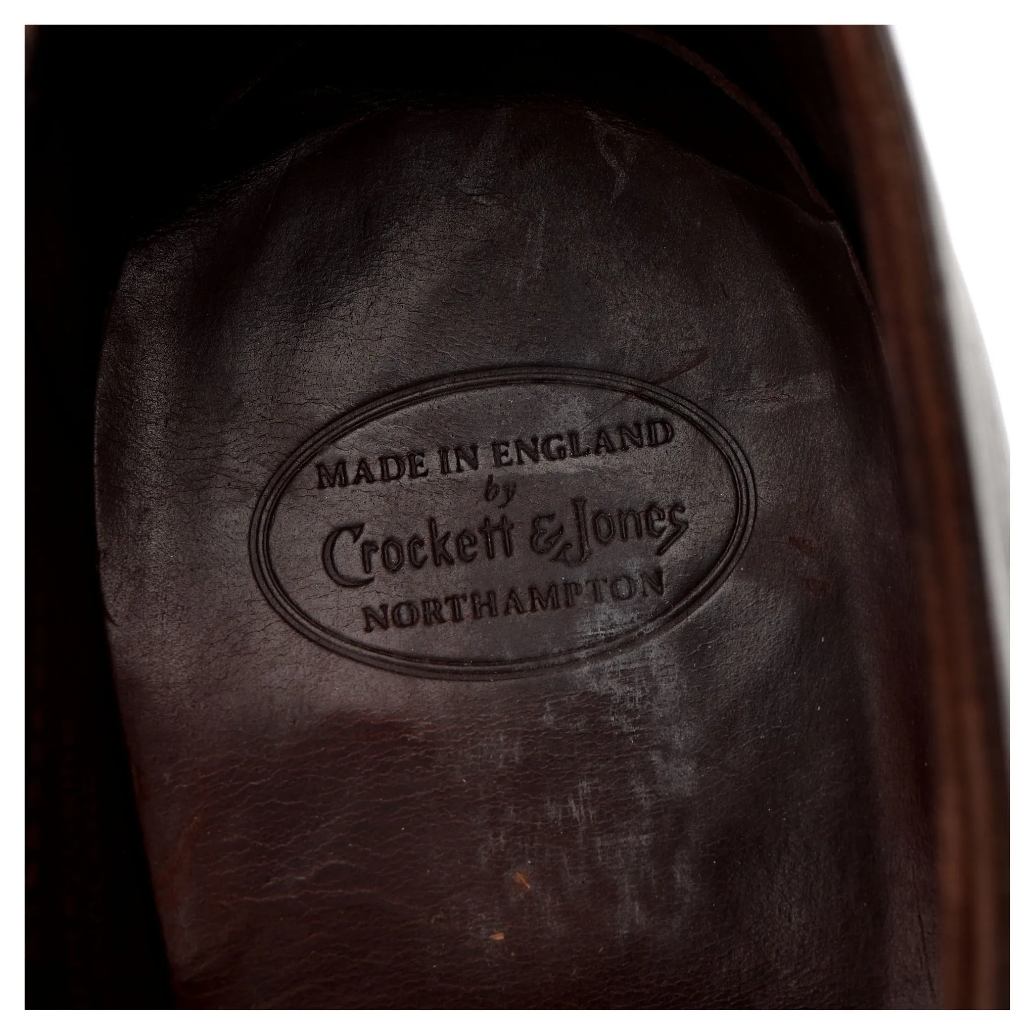 'Weymouth 2' Dark Brown Leather Oxford UK 8.5 E