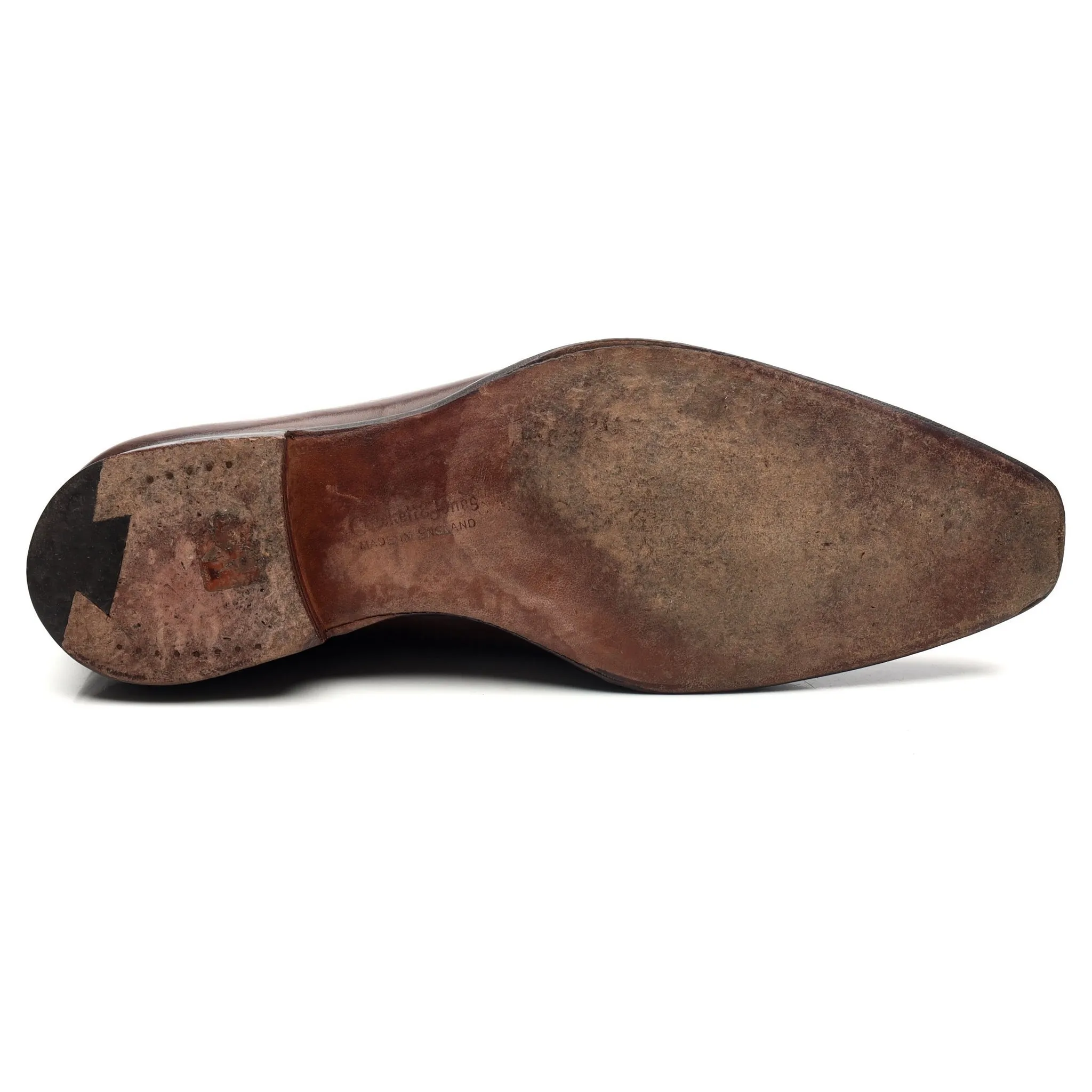 'Weymouth 2' Dark Brown Leather Oxford UK 8.5 E