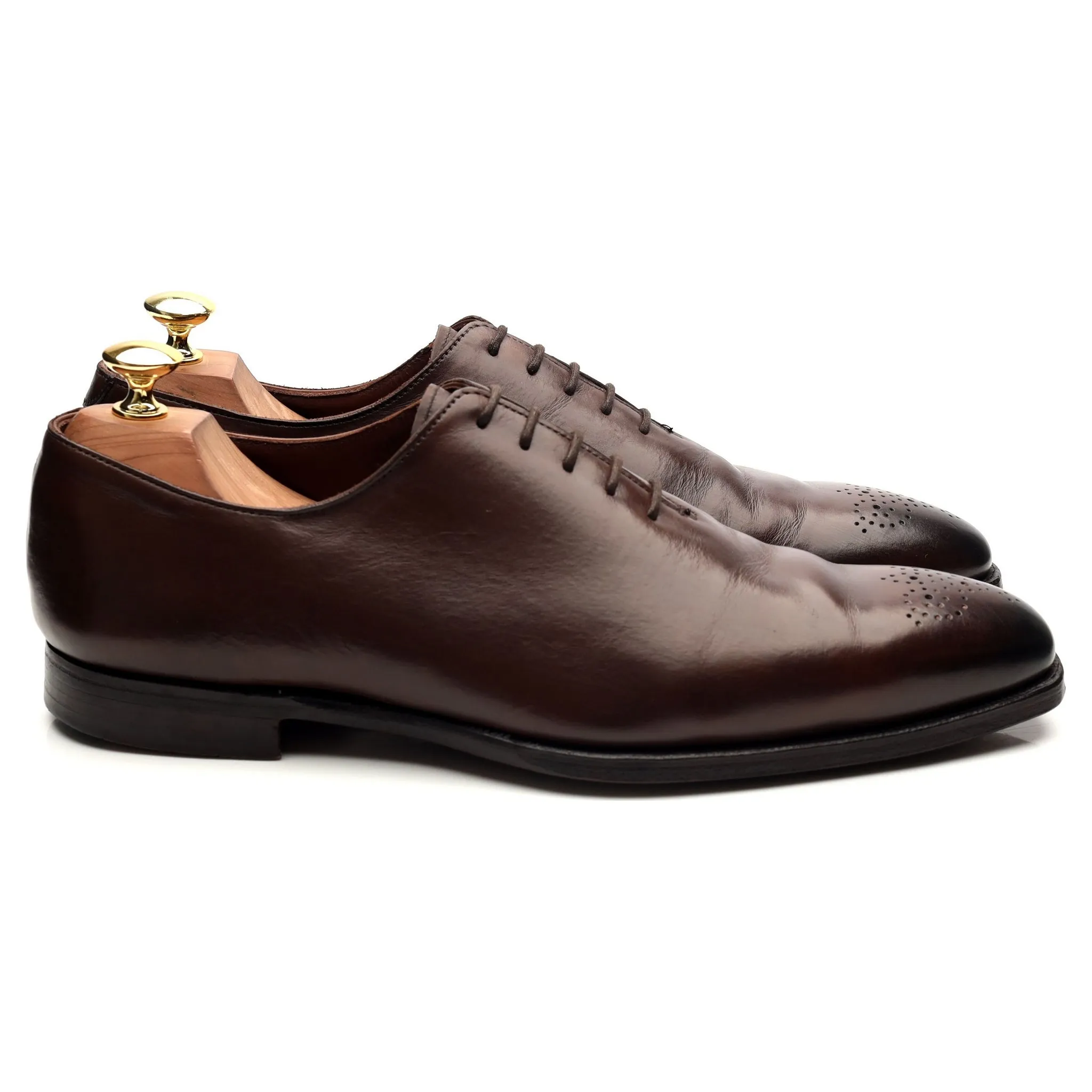 'Weymouth 2' Dark Brown Leather Oxford UK 8.5 E