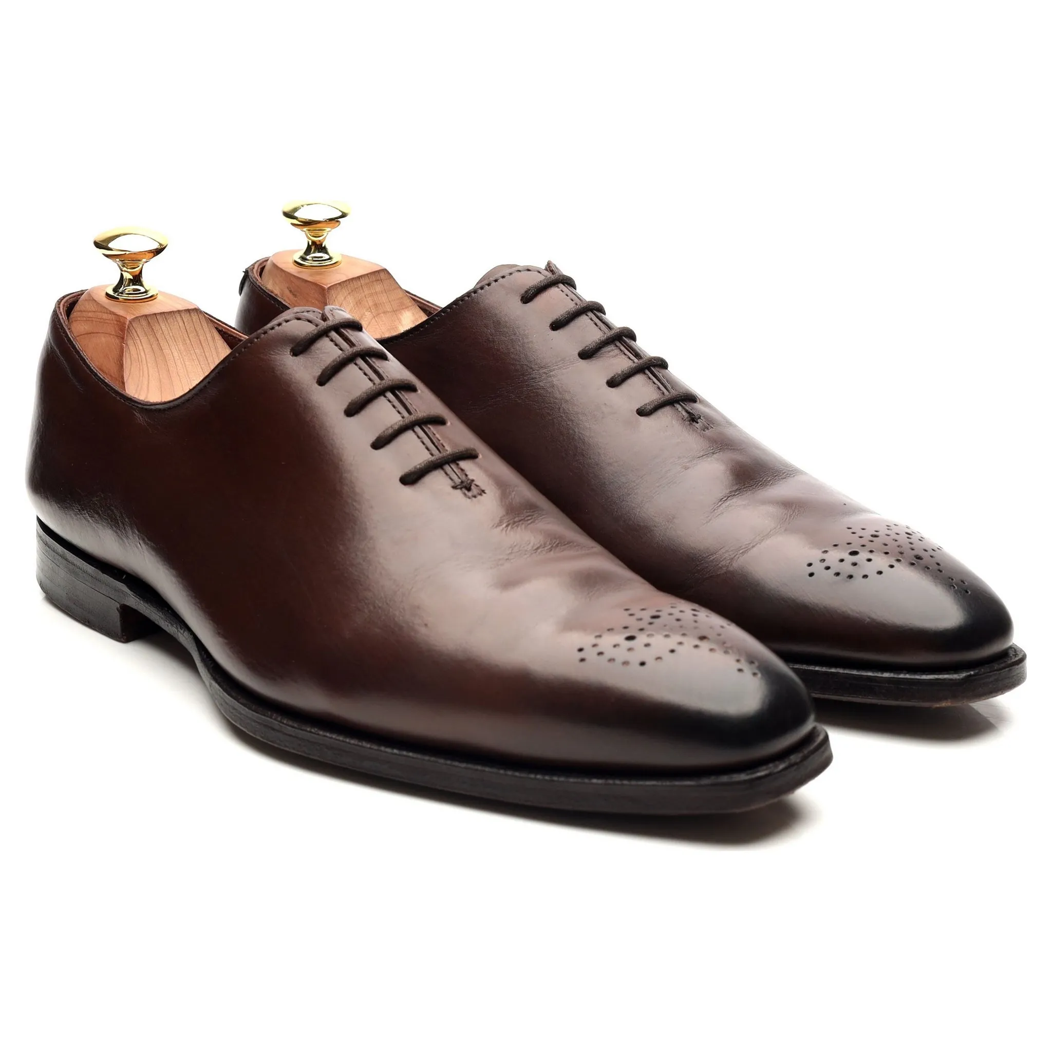 'Weymouth 2' Dark Brown Leather Oxford UK 8.5 E