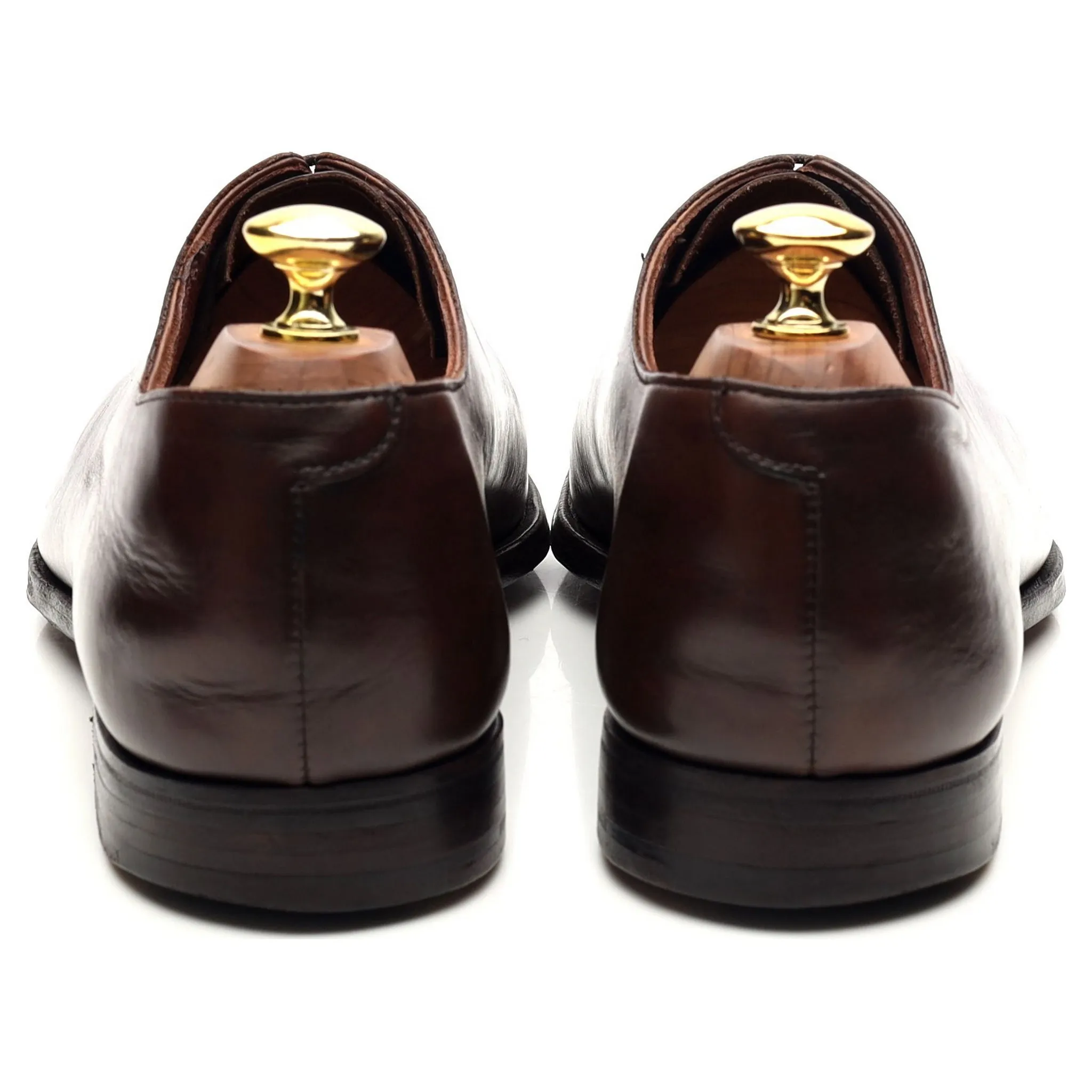 'Weymouth 2' Dark Brown Leather Oxford UK 8.5 E