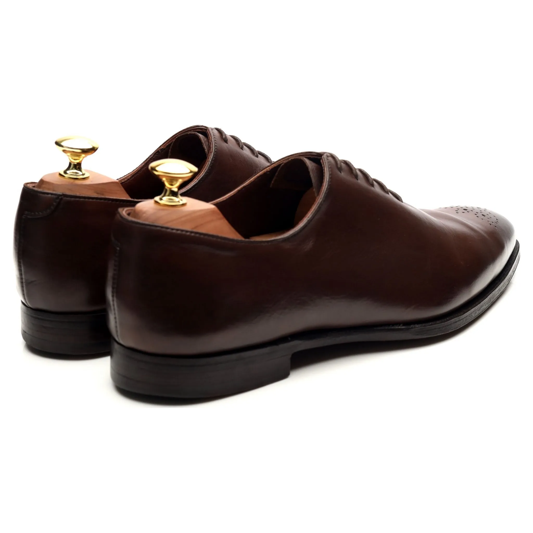 'Weymouth 2' Dark Brown Leather Oxford UK 8.5 E