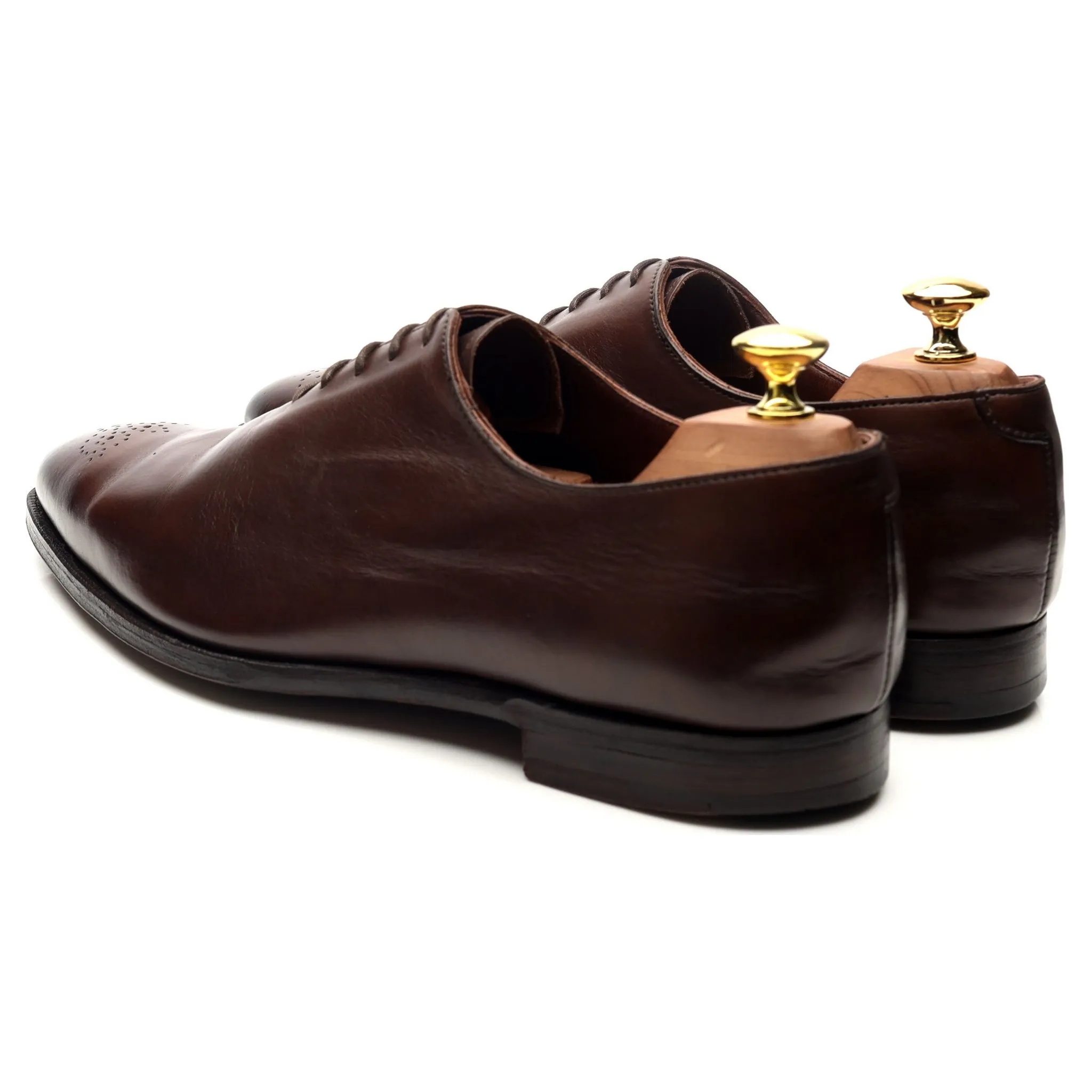 'Weymouth 2' Dark Brown Leather Oxford UK 8.5 E