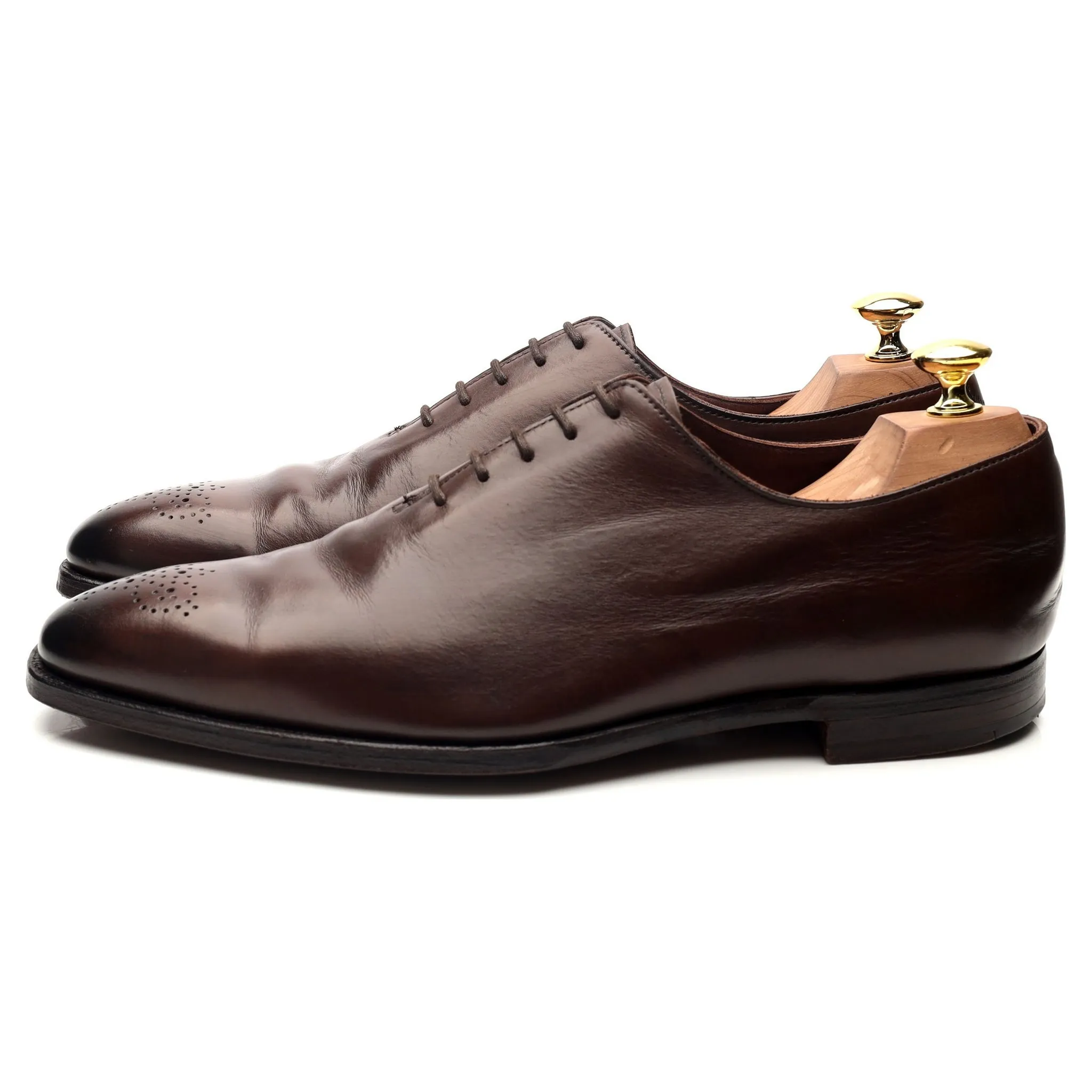 'Weymouth 2' Dark Brown Leather Oxford UK 8.5 E