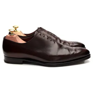'Weymouth 2' Dark Brown Leather Wholecut Oxford UK 7.5 E