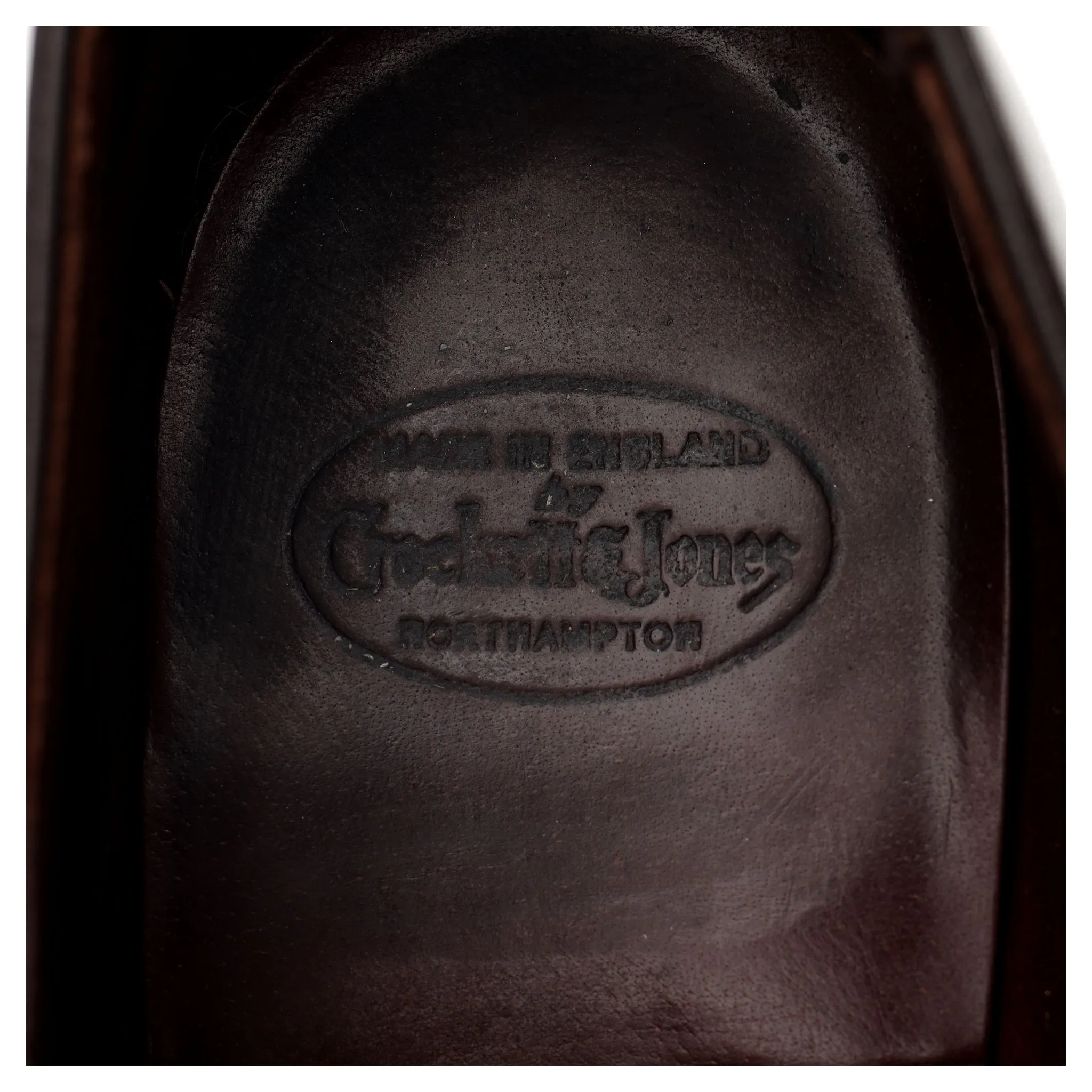 'Weymouth 2' Dark Brown Leather Wholecut Oxford UK 7.5 E