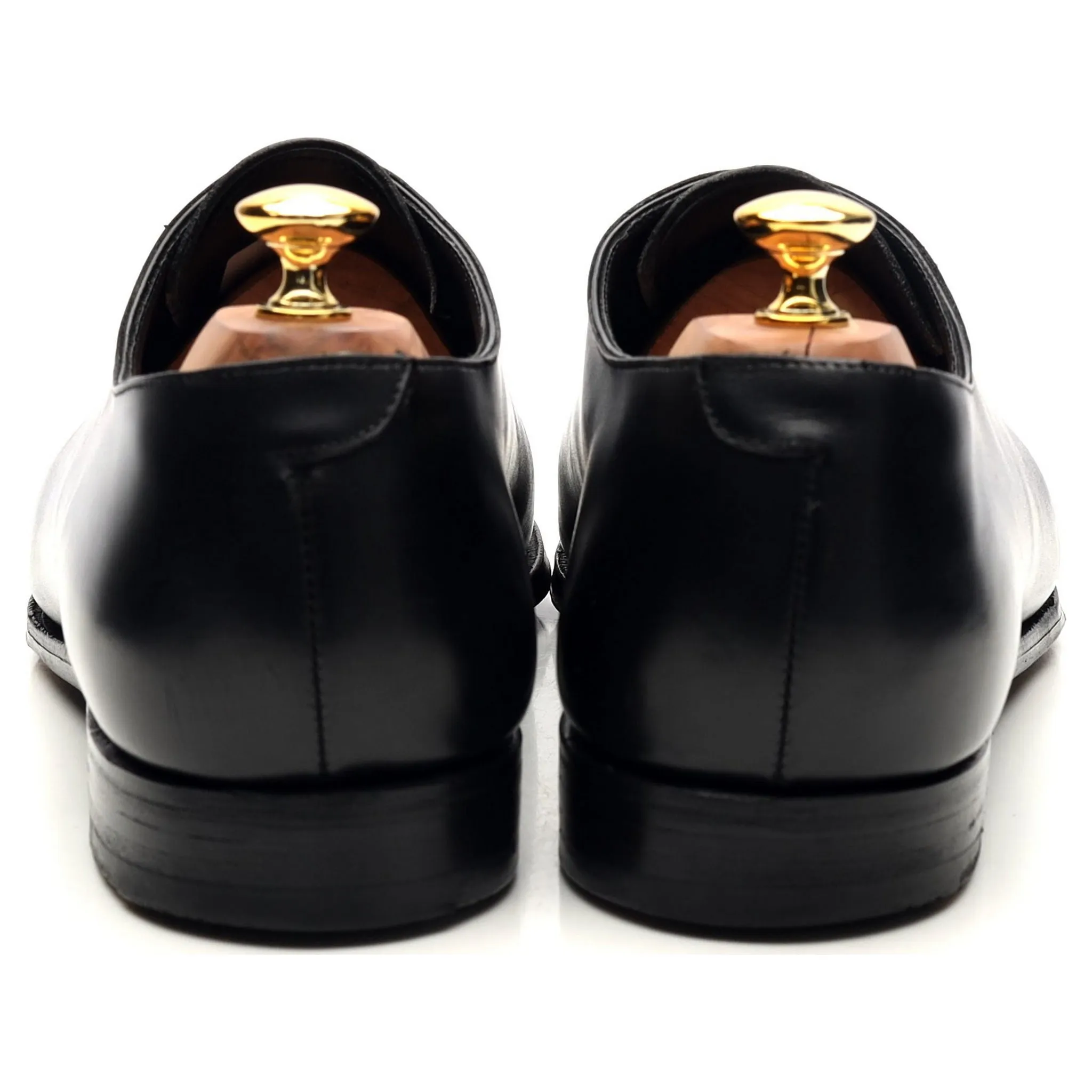 'Weymouth' Black Leather Oxford UK 11 E