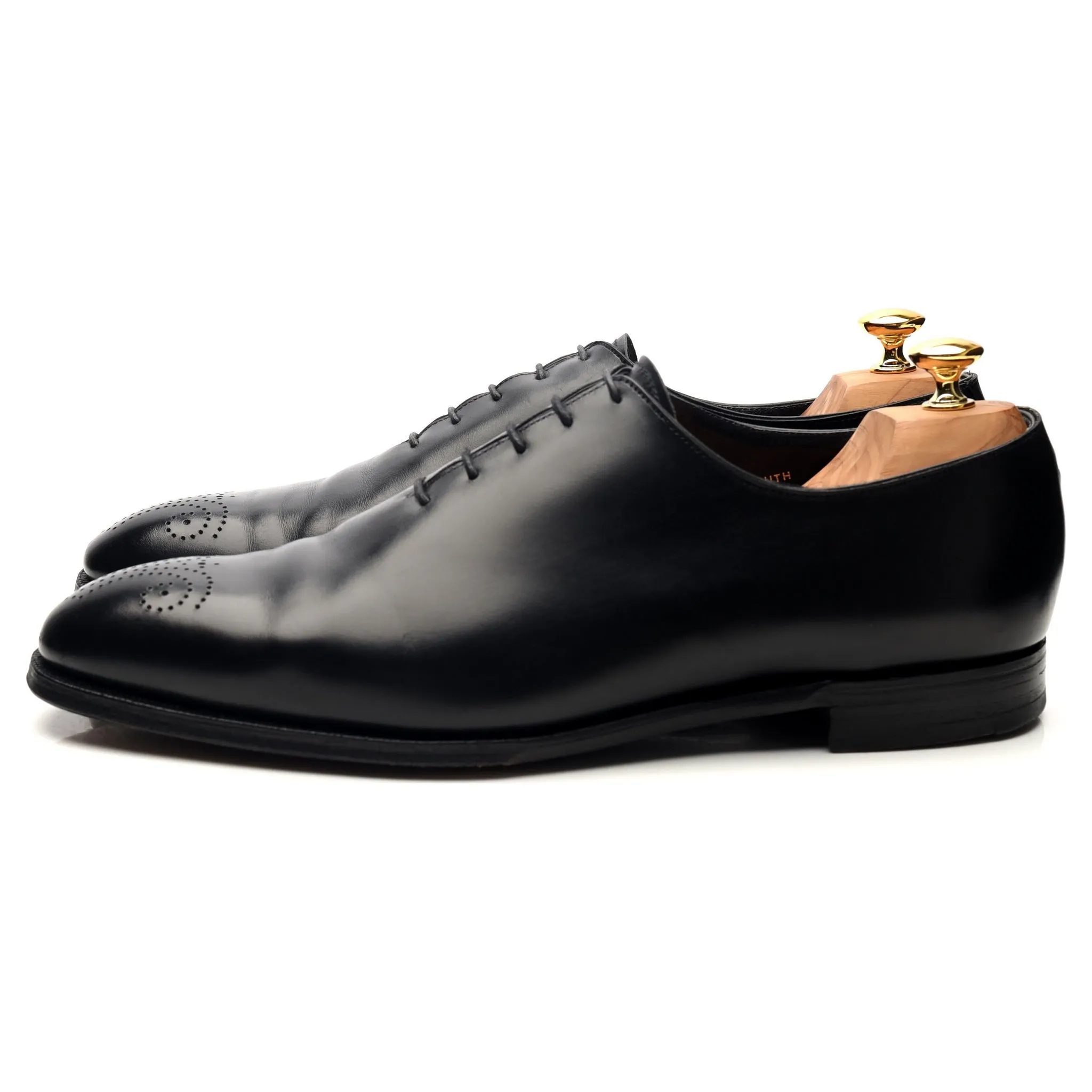 'Weymouth' Black Leather Oxford UK 11 E