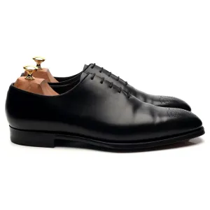 'Weymouth' Black Leather Wholecut Oxford UK 10 E
