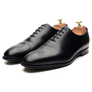 'Weymouth' Black Leather Wholecut Oxford UK 10.5 E
