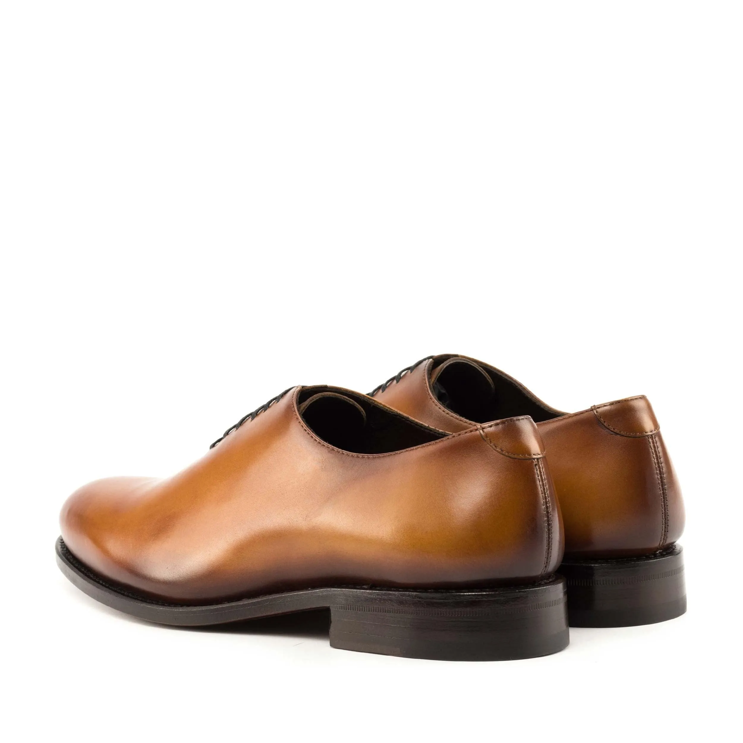 Whole Cut cognac box calf