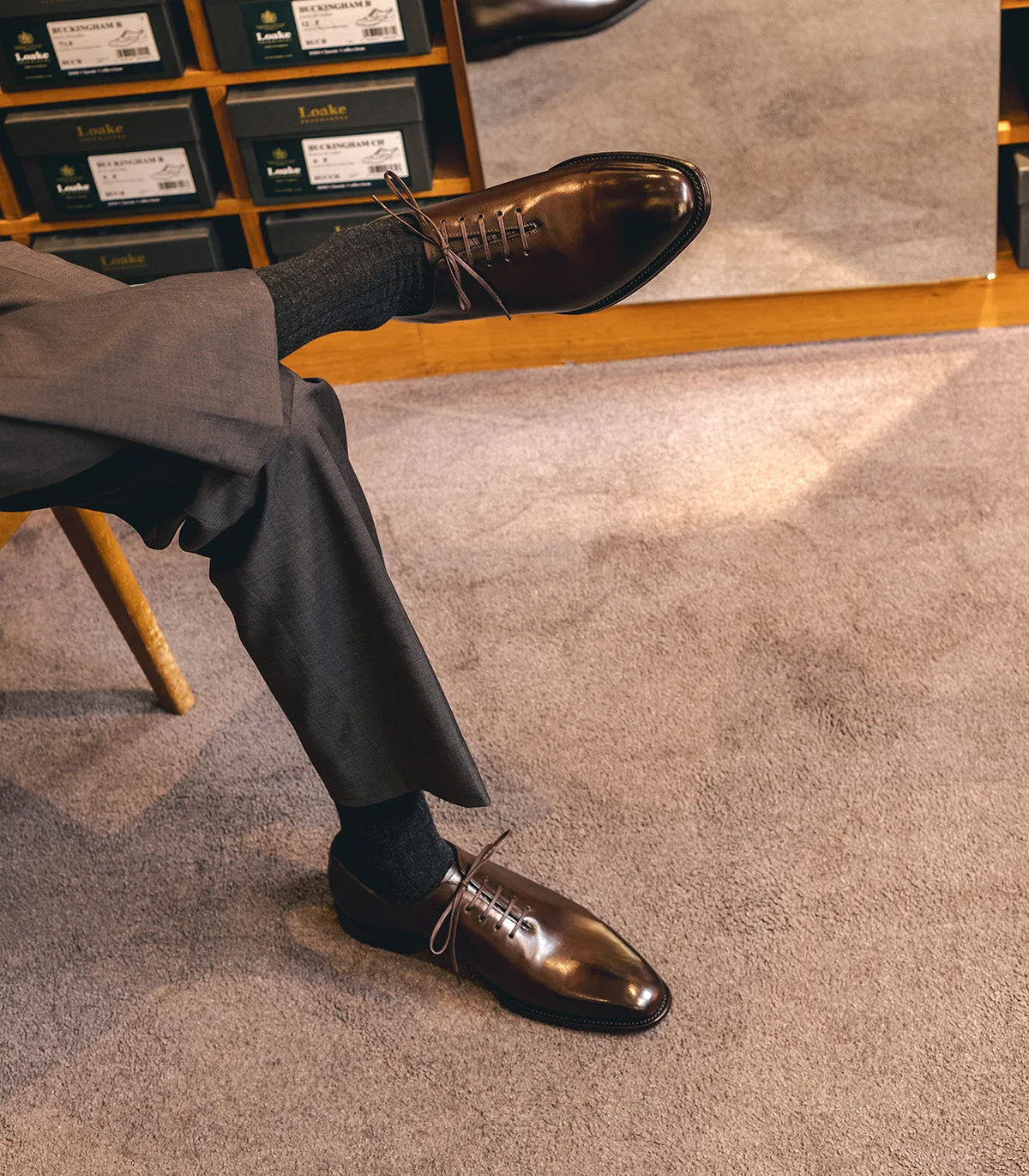 Wholebury Dark Brown Calf
