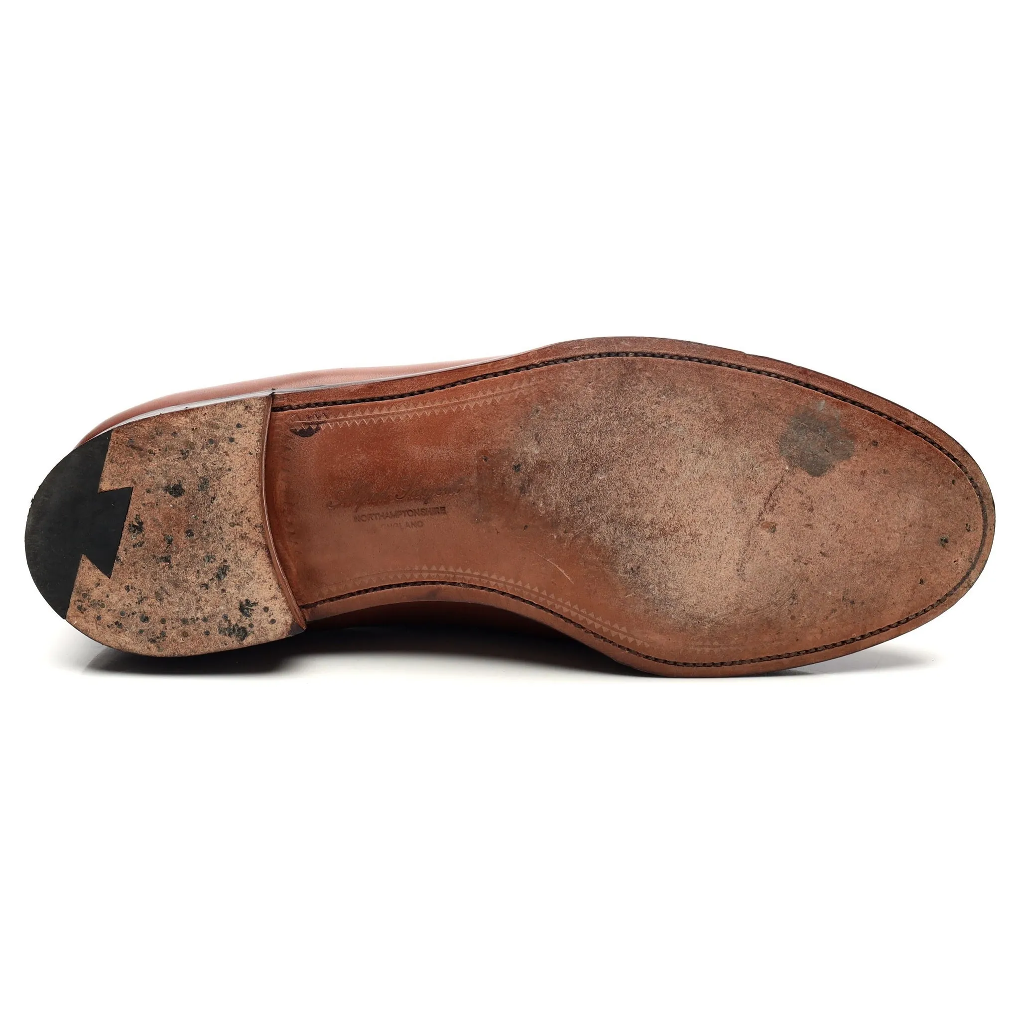 'Windsor' Tan Brown Tassel Loafers UK 10 EX