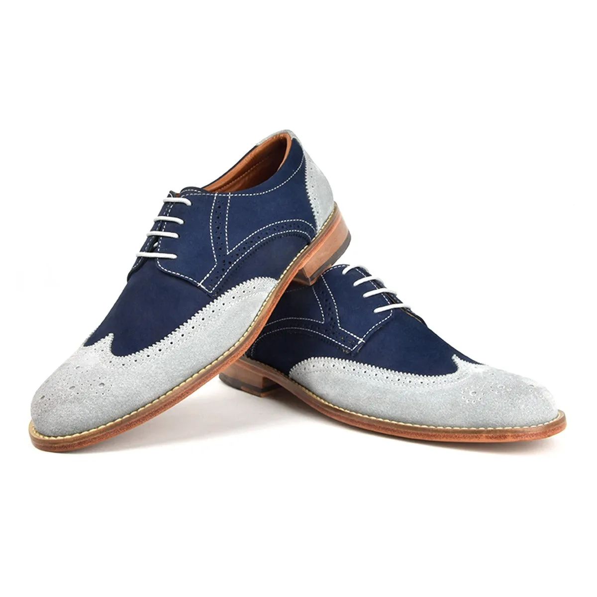 Wingtip Shoe by City Soles - BLUES