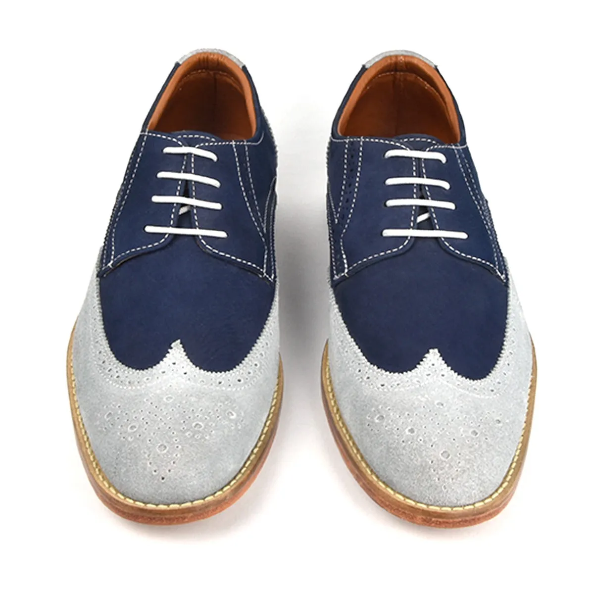 Wingtip Shoe by City Soles - BLUES
