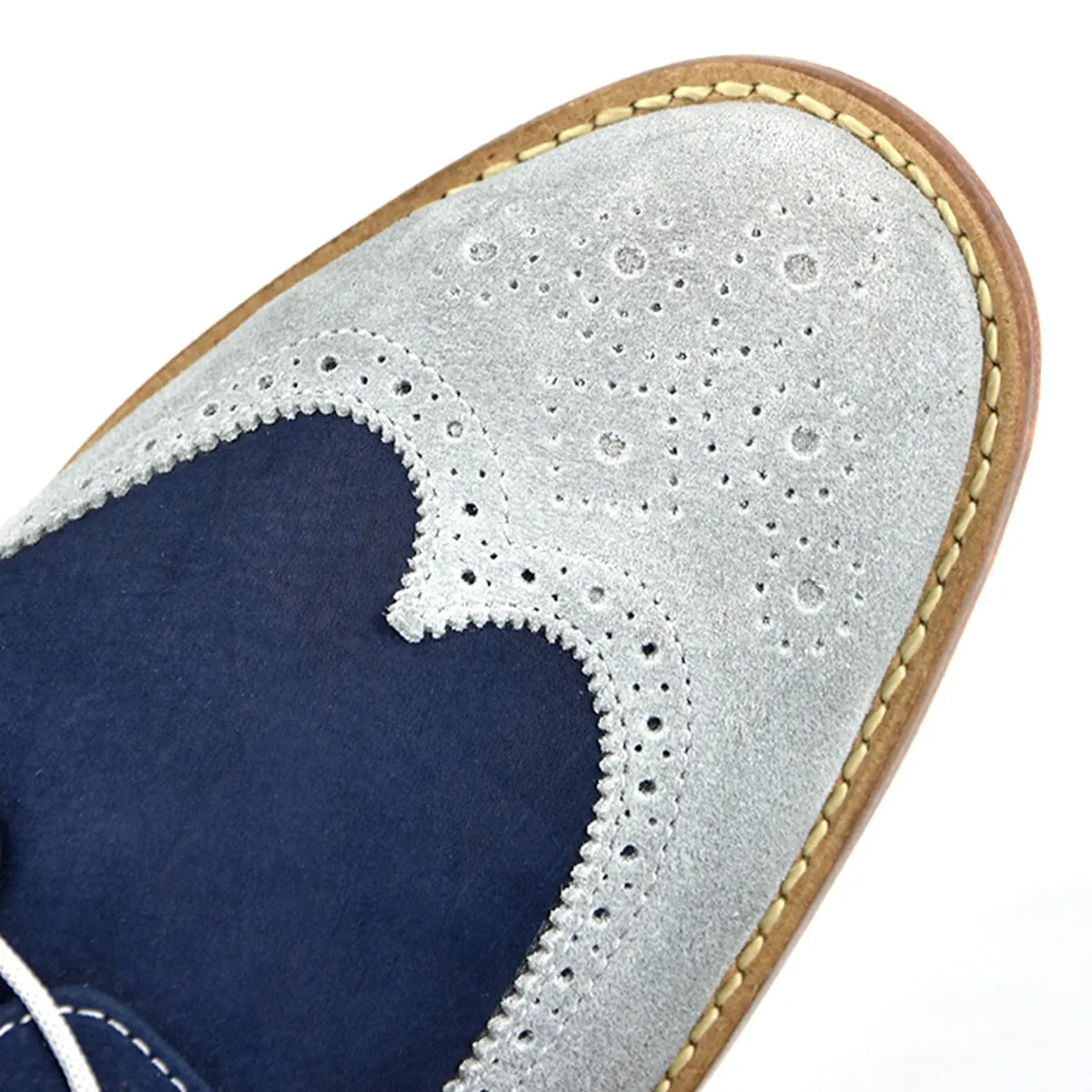 Wingtip Shoe by City Soles - BLUES