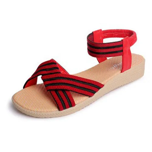 Women Flats Sandals Fashion Casual Beach Sandals Bohemian Fashion Summer Shoes