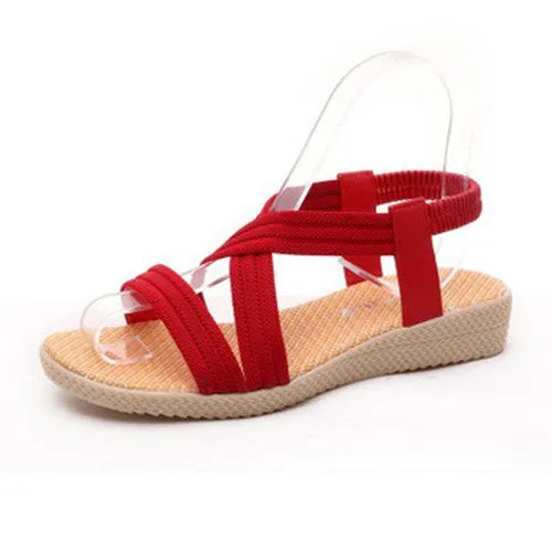 Women Flats Sandals Fashion Casual Beach Sandals Bohemian Fashion Summer Shoes