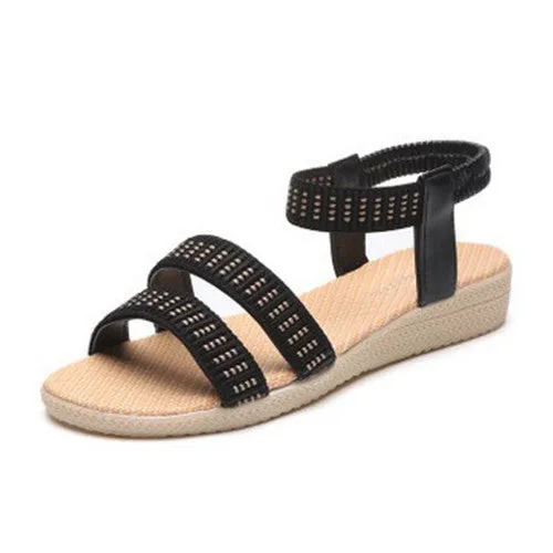 Women Flats Sandals Fashion Casual Beach Sandals Bohemian Fashion Summer Shoes