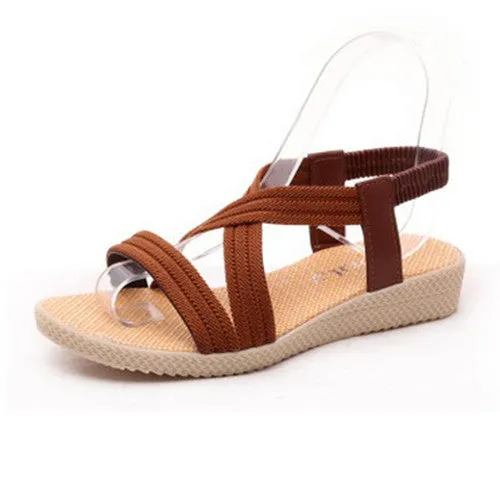 Women Flats Sandals Fashion Casual Beach Sandals Bohemian Fashion Summer Shoes
