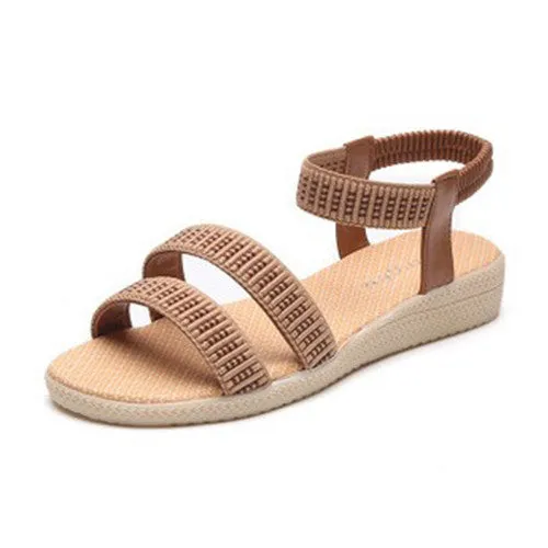 Women Flats Sandals Fashion Casual Beach Sandals Bohemian Fashion Summer Shoes